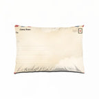 personalized photo loss of dog gift pillow comfort gift close detail