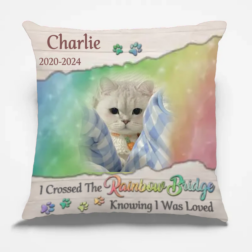 Pillow Soft Photo Cushion Sympathy Gift for Loss of Dog
