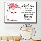 poster and canvas au frameless canvas personalized design gift for best friend