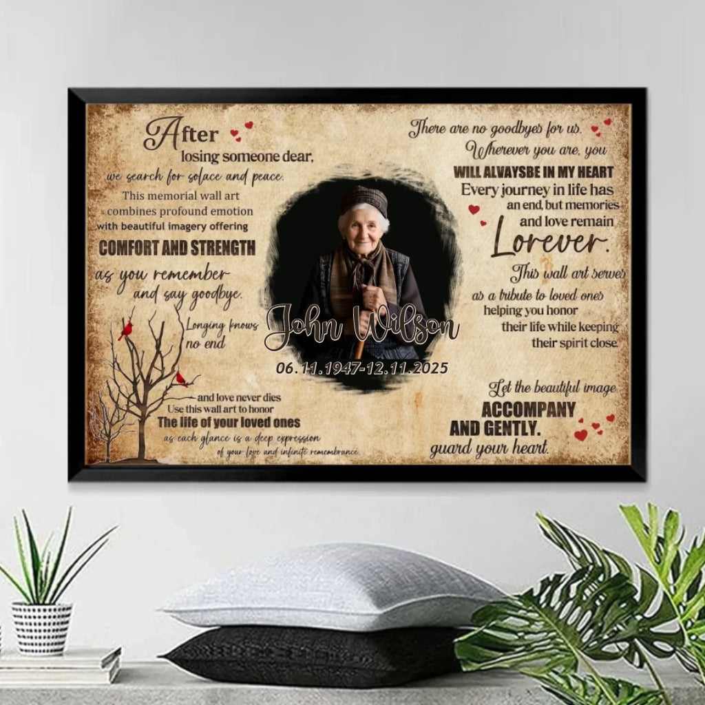 personalized photo with name canvas wooden wall art keepsake poster and canvas