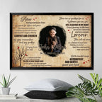 personalized photo with name canvas wooden wall art keepsake poster and canvas