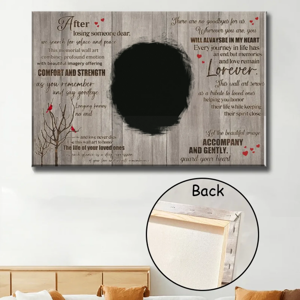 personalized photo with name canvas photo tribute poster and canvas