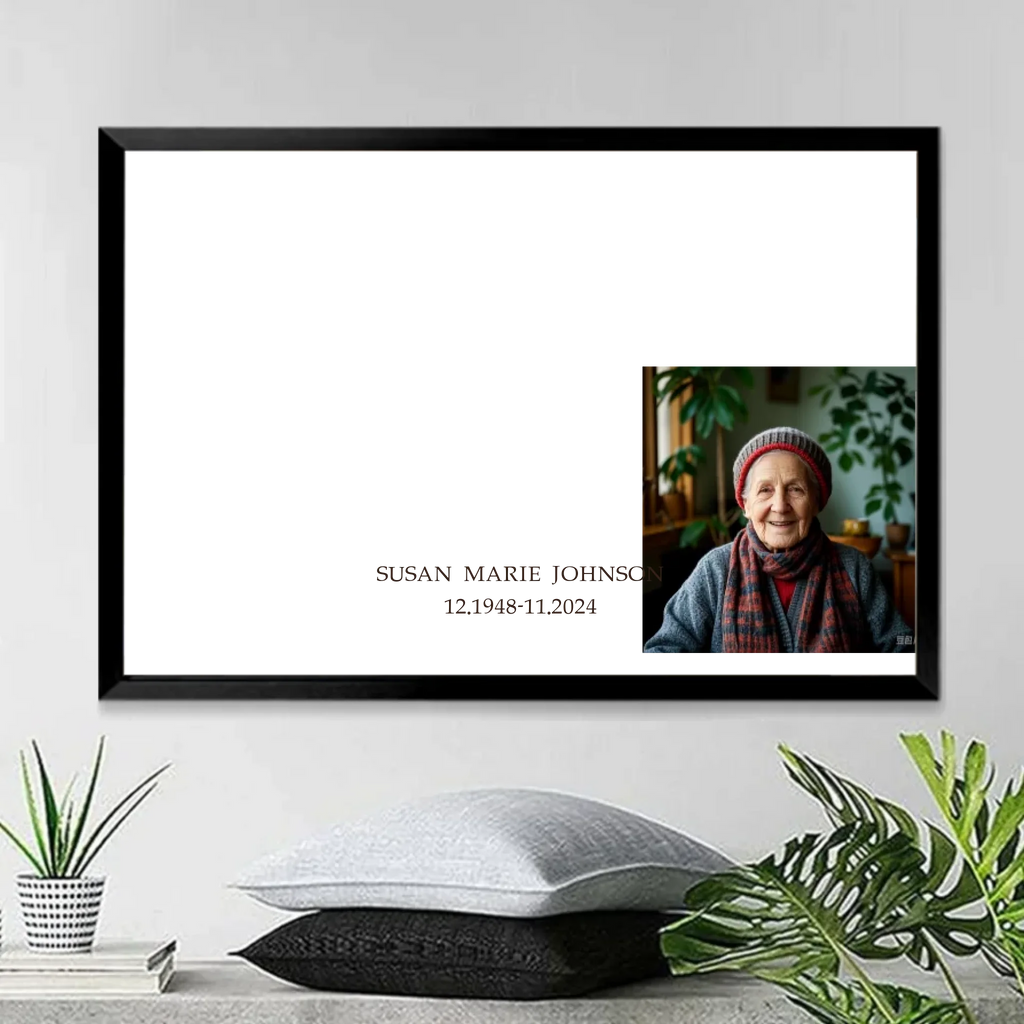 wall art canvas personalized photo with name wall art keepsake poster and canvas