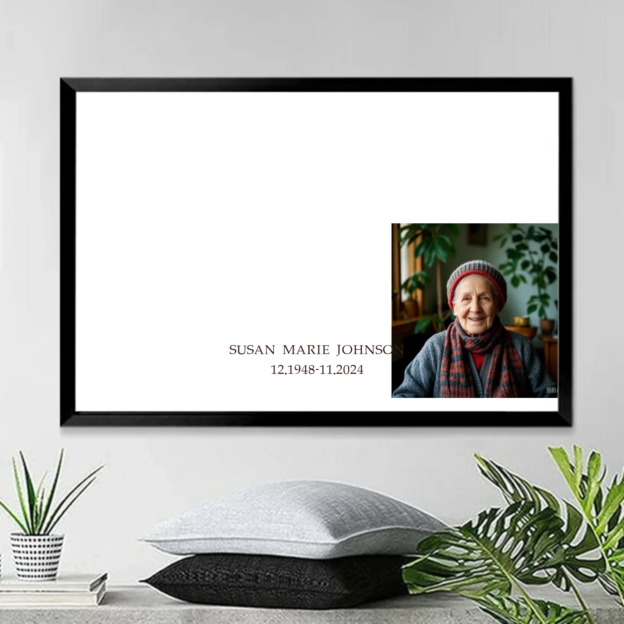 wall art canvas personalized photo with name wall art keepsake poster and canvas