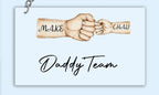 father s day design keychain for everyday use