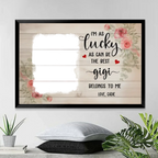 canvas the best grandma personalized photo mothers day gift for grandma