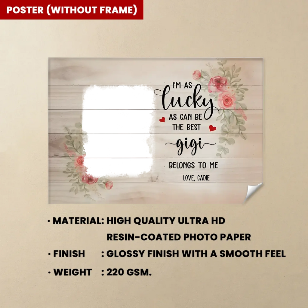 canvas the best grandma mothers day gift for grandma