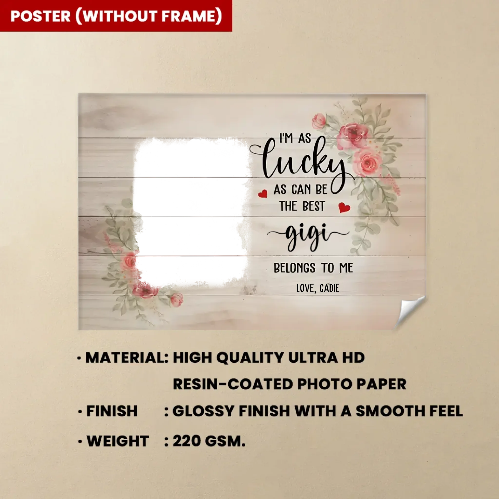 canvas the best grandma mothers day gift for grandma