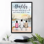 daddy thanks for being my hero custom gift for dad personalized gift