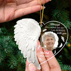 personalized photo with name ornament photo tribute