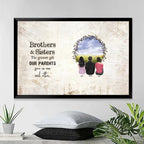 personalized photo canvas wooden remembrance gift poster and canvas