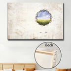 personalized photo canvas home remembrance poster and canvas
