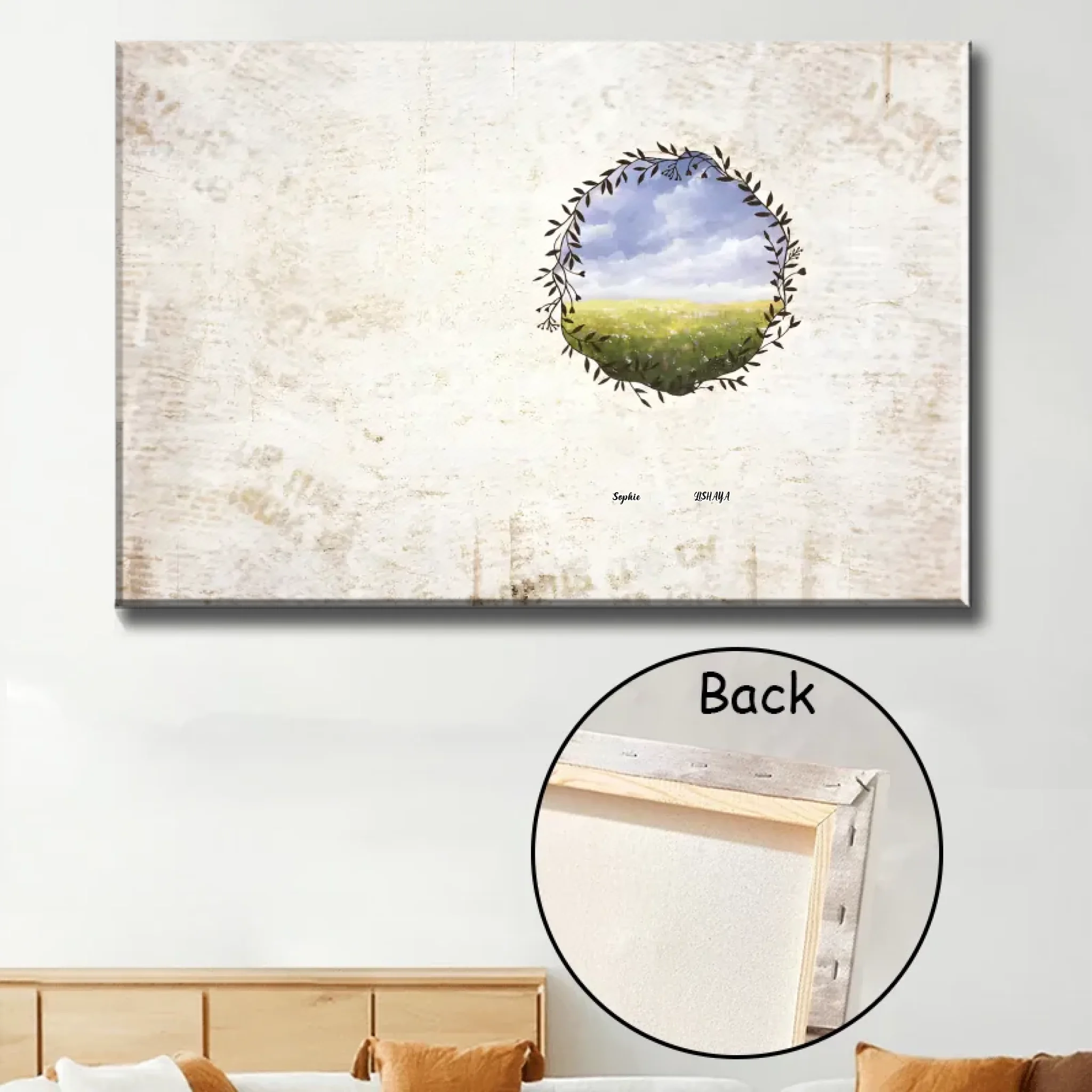 personalized photo canvas home remembrance poster and canvas