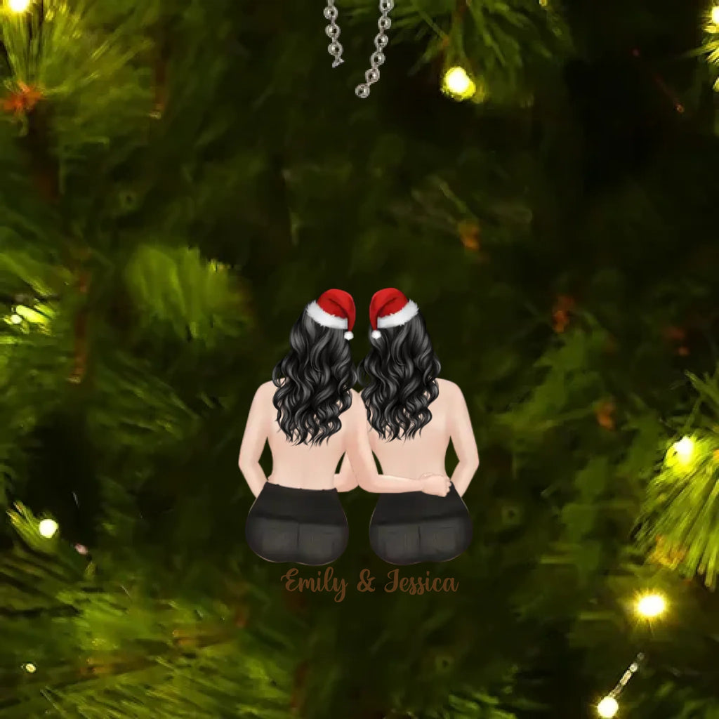 grow old friend wood ornament gift for best friend