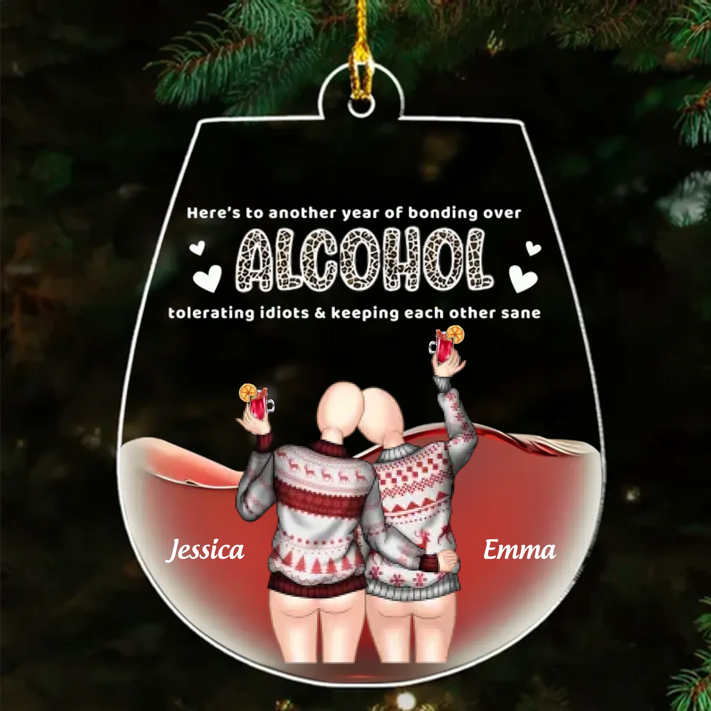 acrylic ornament personalized design