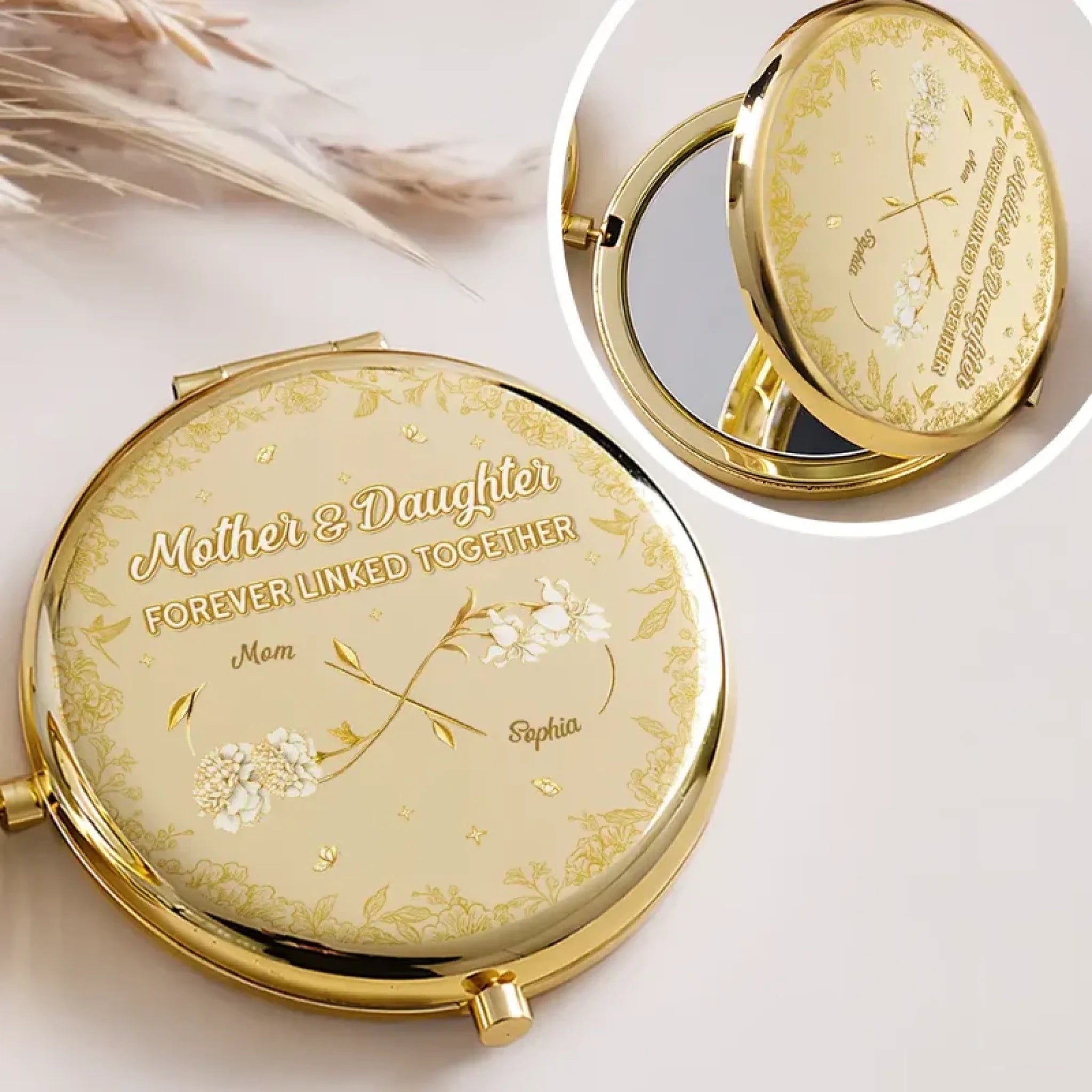MomAndDaughterForeverLinkedTogether-PersonalizedCompactMirror-TU220-DSR507-MKDef
