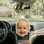 custom photo car air freshener gift for daughter product photo