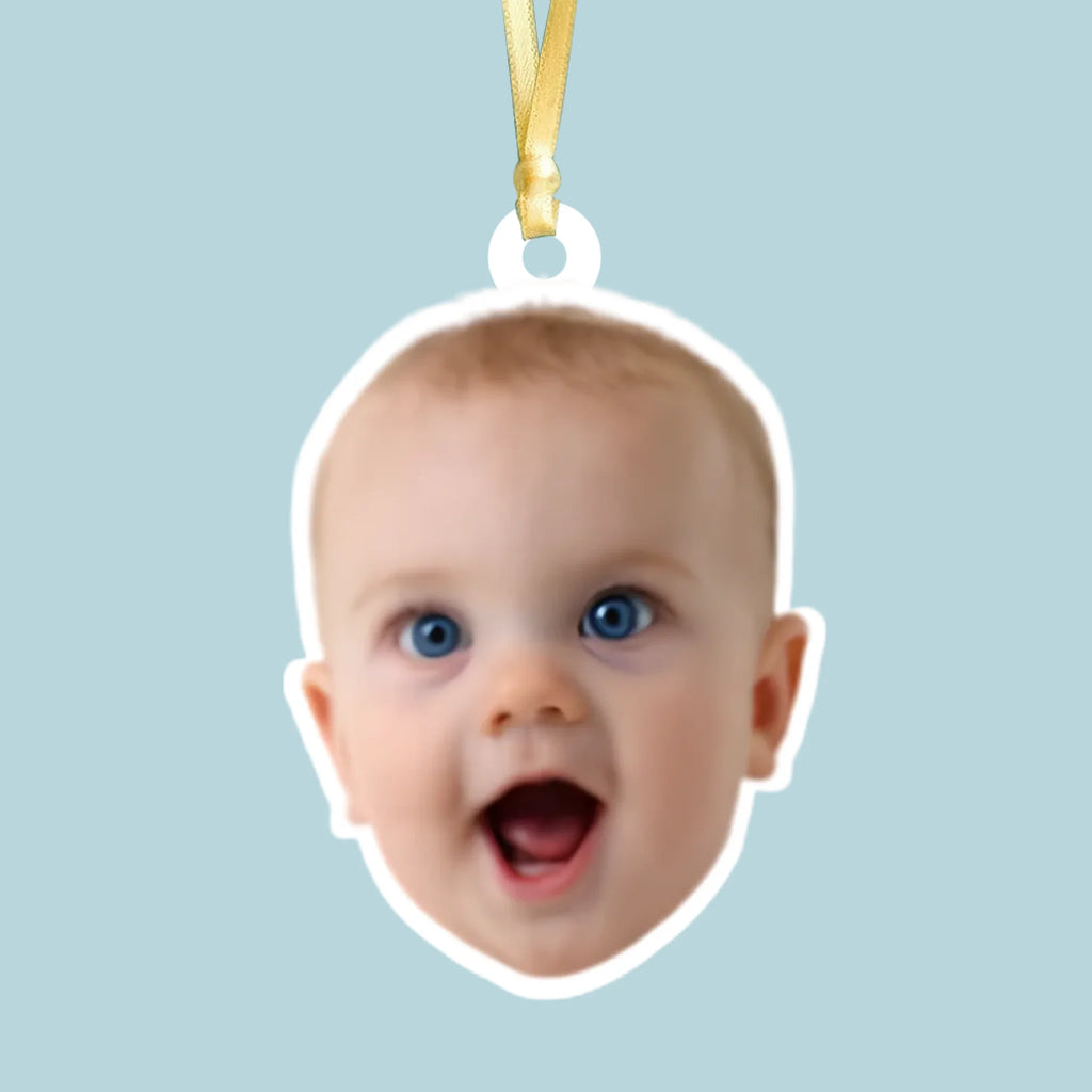 car air freshener gift for daughter custom photo close up