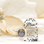 acrylic angel plaque personalized photo display keepsake