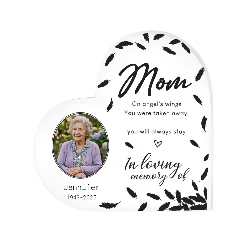 angel personalized photo plaque photo tribute