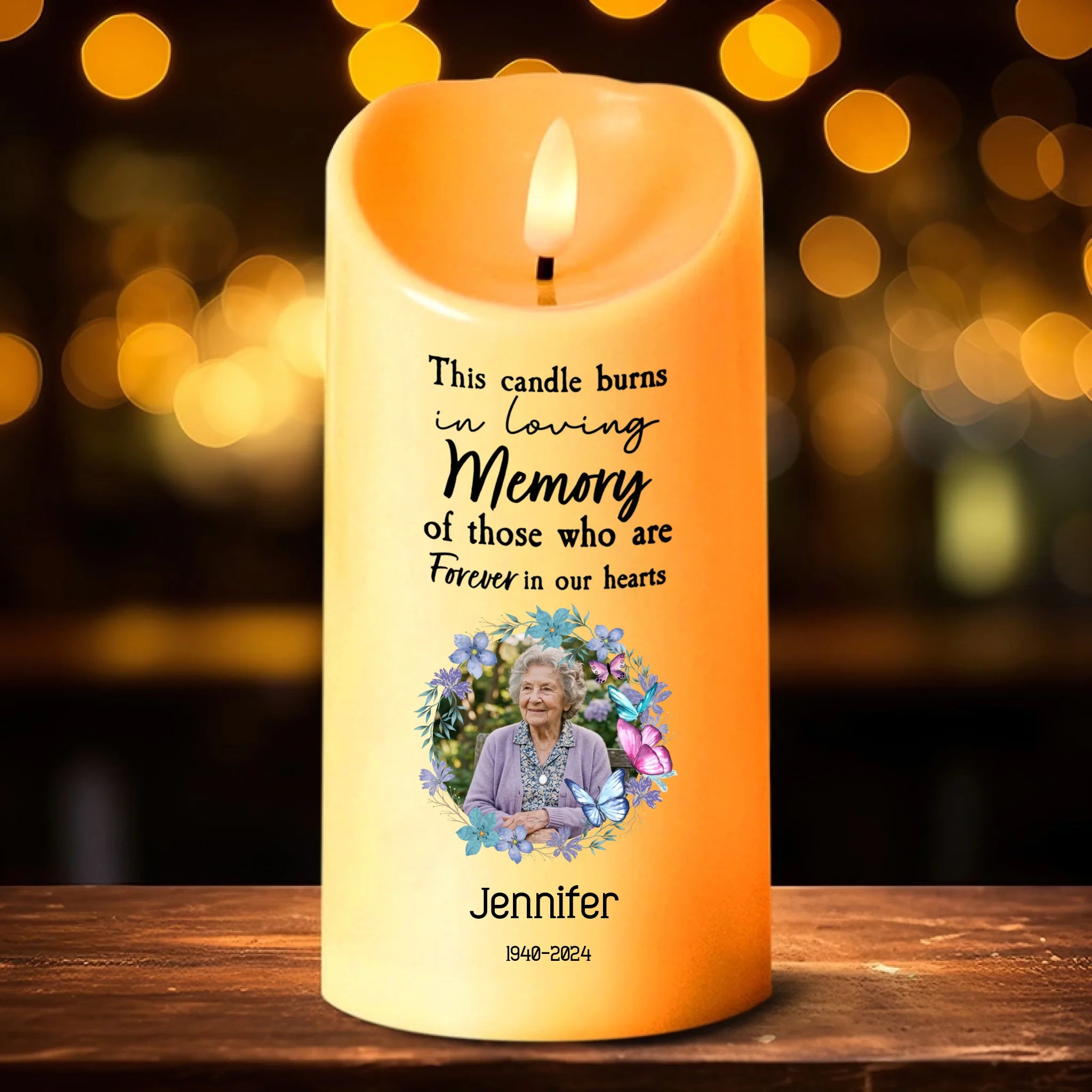 personalized photo charm memorial design