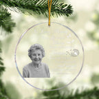 personalized photo with name ornament photo tribute