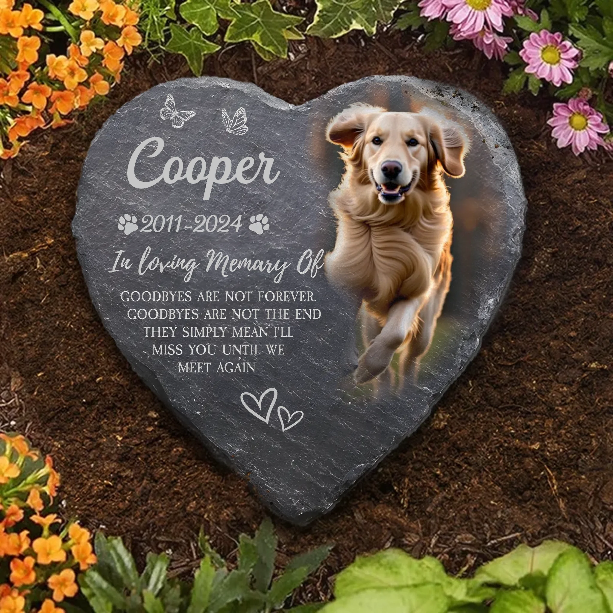 personalized engraving memorial gift loss of dog gift keepsake gift personalized preview