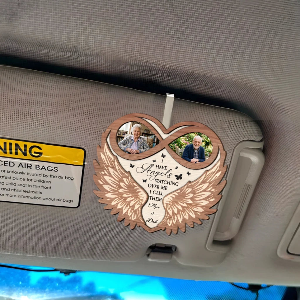angel personalized photo decoration memorial design
