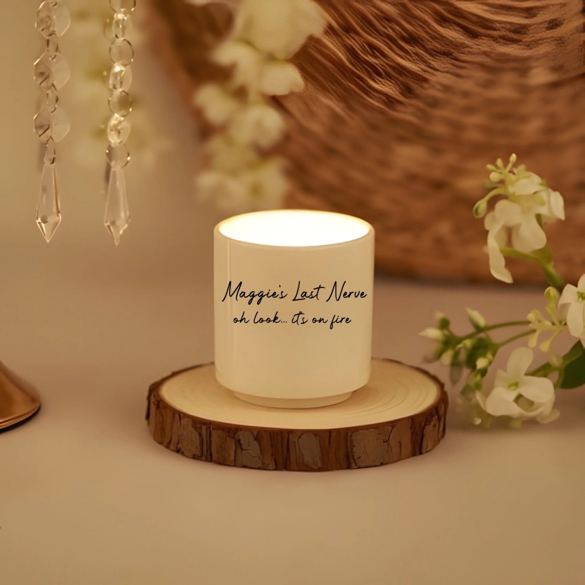 personalized funny candle for mom scented birthday present