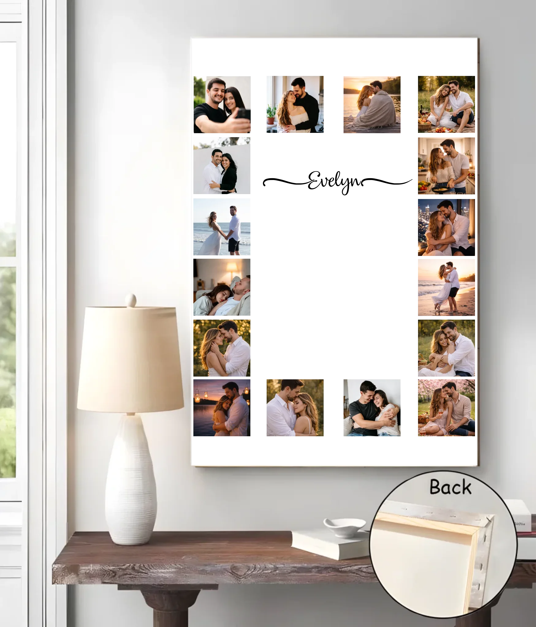 Framed Canvas竖版