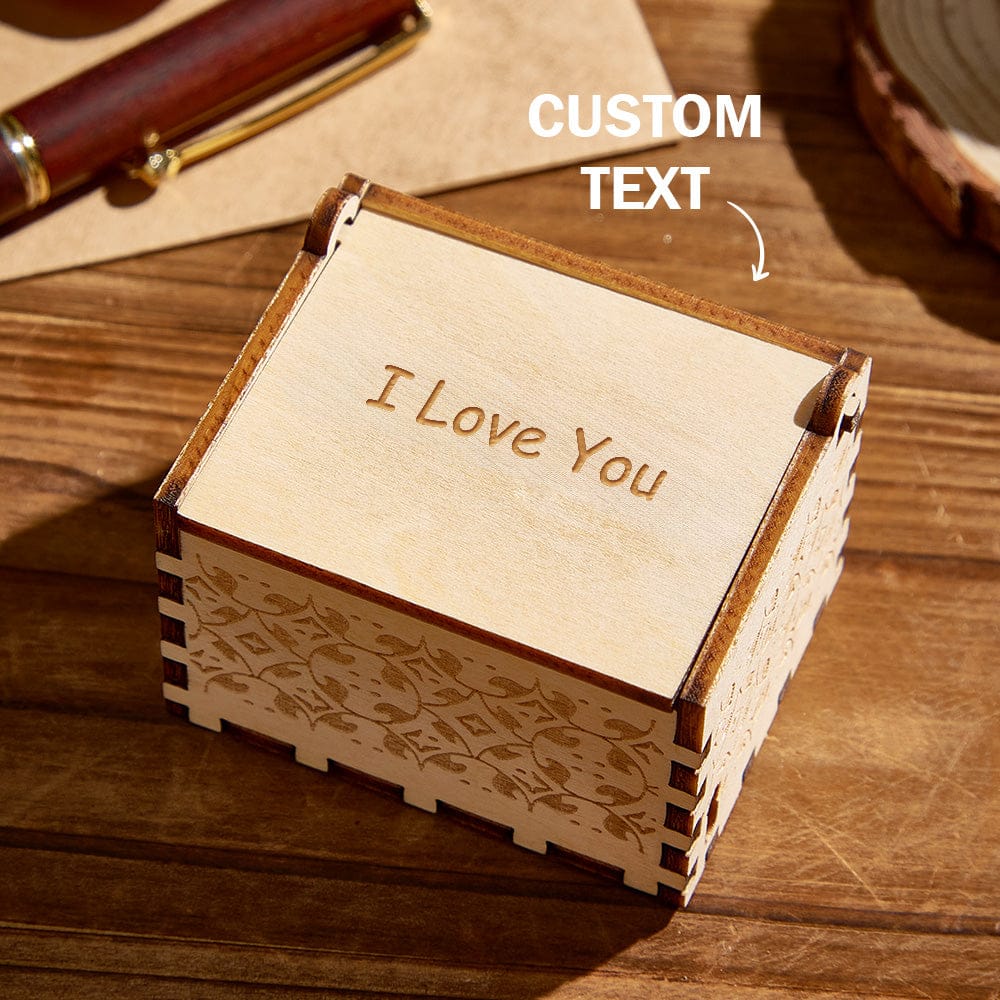 Custom Anime Style Music Box with Your Photo | Choose Your Own Song