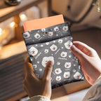 Personalized Pet Portrait Book Cover with Pocket Book Cover Protector Gift for Reader Pet Lover