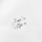 gifts for wife To My Beautiful Wife - Heartfelt Gift - Two Names Ring Double Name Open Ring S925 Silver - gifts for wife - Ch