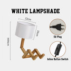 wooden table lamp for cozy corners