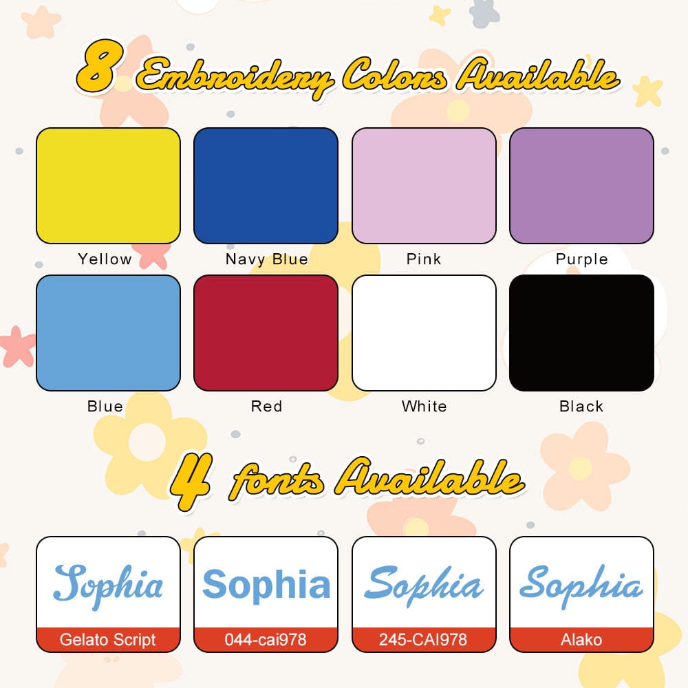 Personalized Baby Sleepwear with Embroidery Name Bear Ears Dressing Gown Gift for Kid