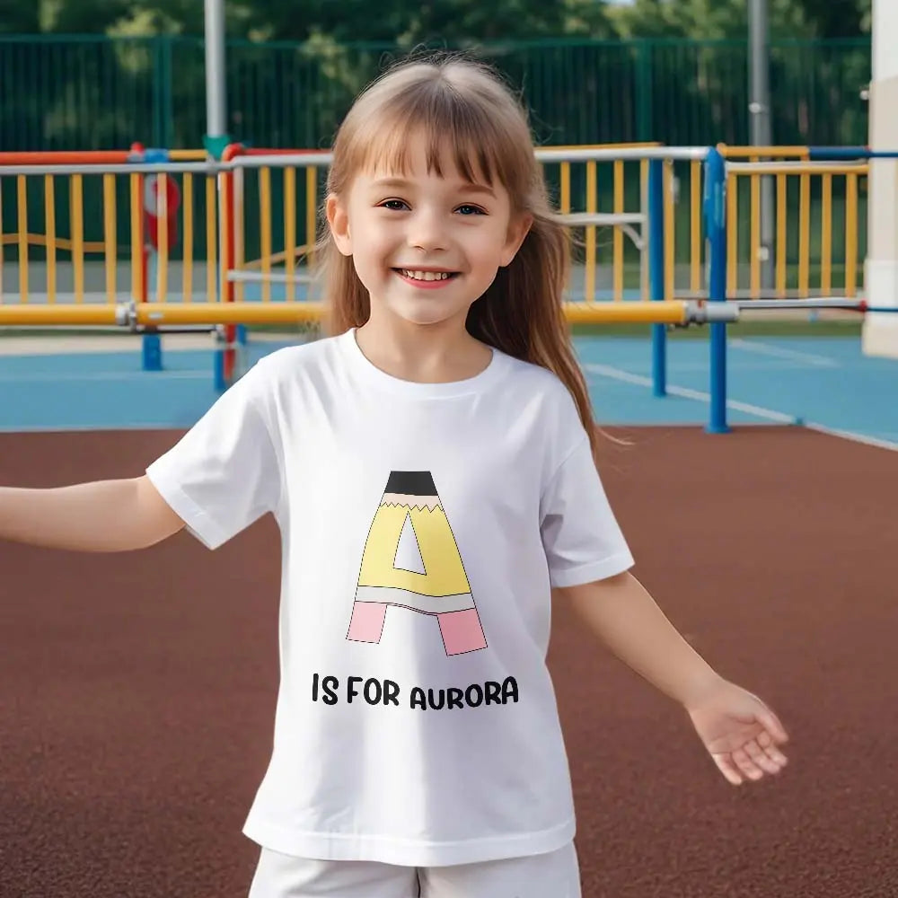 personalized shirt gift for daughter back to school product photo