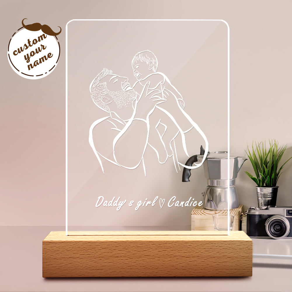 thoughtful custom gift for dad with custom detail custom style