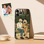 Custom Photo Phone Case Anime Portrait Personalized Phone Case A Variety of Cartoon Style