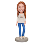 personalized bobblehead fun tribute someone special personalized bobblehead family keepsake i display