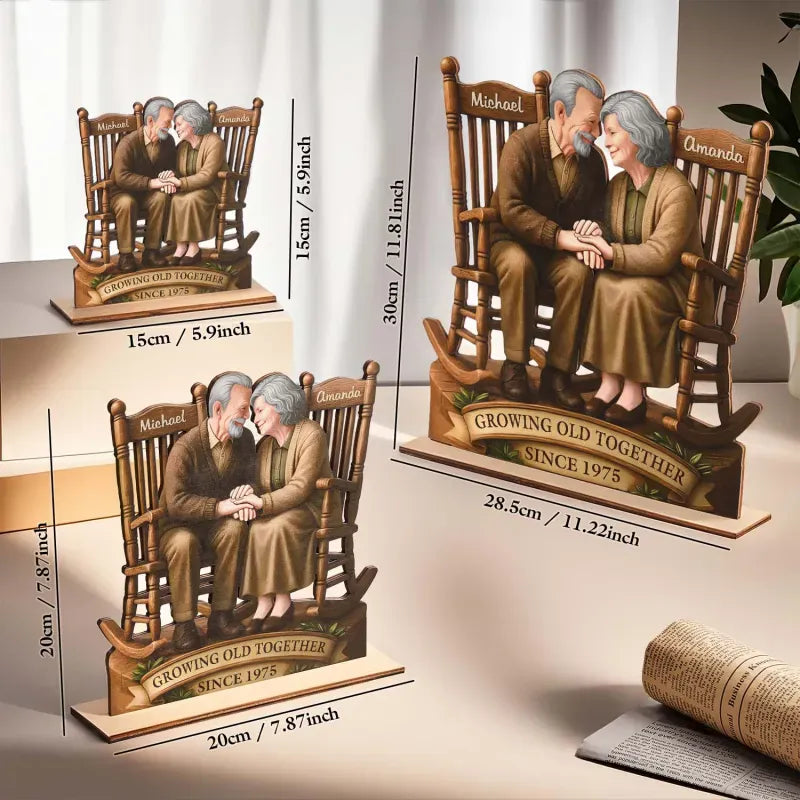 ornament personalized name family keepsake for grandparents