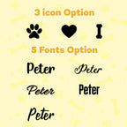 Personalized Pet Water Bowl Stainless Steel Pet Bowl Feeding Supplies Gift for Pet Lovers