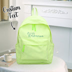 Personalized Name Embroidery Backpack Custom Backpack Travel Bags Gifts for Friend