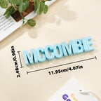 Personalized 3D Printed Text Sign Refrigerator Magnet
