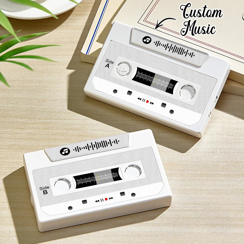 Personalized Vintage Recordable Cassette Phonograph Music Box Birthday Card Wish Christmas Gift Anniversary Birthday Gift For Bestie