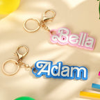 Personalized Backpack Name Tag Bag Charm Back to School Gift for Children