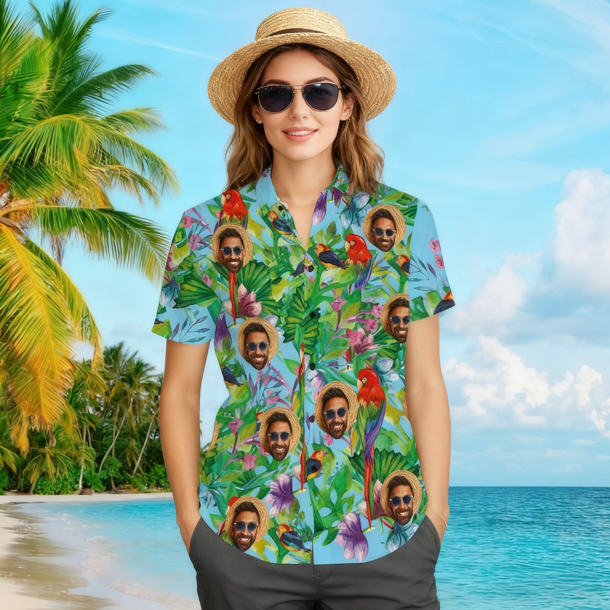 Custom Hawaiian Shirts Enjoy Summer Time Online Preview Aloha Beach Shirt For Men