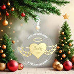 ornament personalized design acrylic memorial design