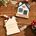 new home new beginnings new memories personalized first home keepsake ornament memorial christmas accent new home gift for