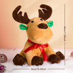 Personalized Moose Plush Stuffed Toy with Custom Text Gift for Baby Shower