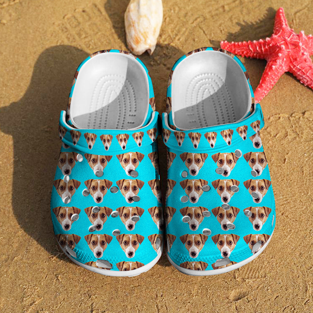Personalized Funny Clog with Pet Face Clogs Slipper Birthday Gift for Pet Lover